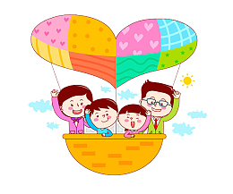 一家四口