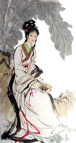 国画林黛玉
