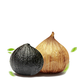 美味独头黑蒜PNG