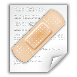 文本补丁mimetypes-oxygen-style-ico