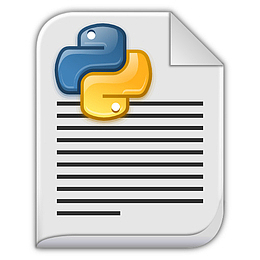 文本x python图标