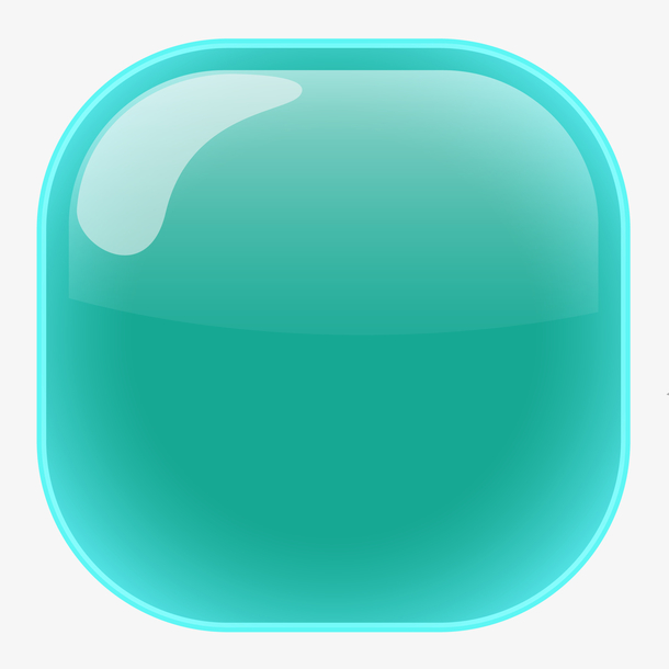 矢量手绘方形彩色矩形