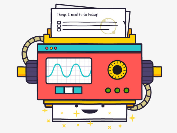 卡通打印机图标