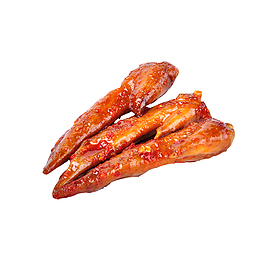产品实物美味卤鸡翅
