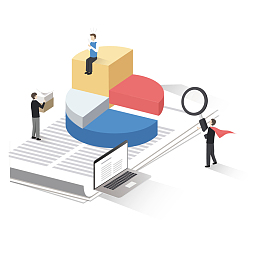 商务金融图表插图