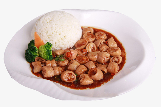 酱汁红烧大肠套餐