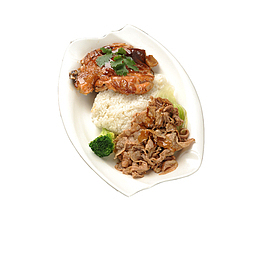 一盘黑椒炒牛肉饭