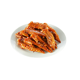 产品实物风味卤鸡翅