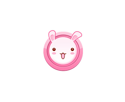 粉嫩小兔子图标