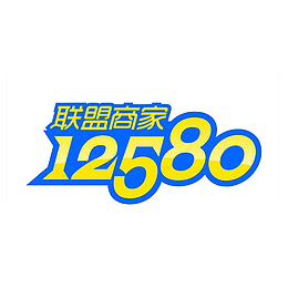 双色对折风格商家联盟图标