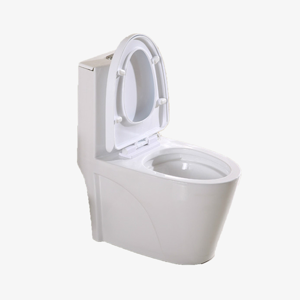 白色马桶亮光稳重高端高度舒适免