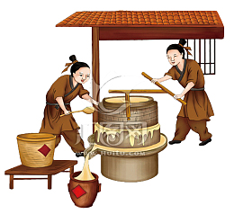 现磨豆浆