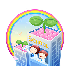在学校玩纸飞机的儿童