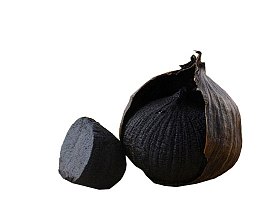 美味独头黑蒜PNG