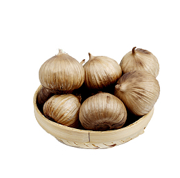 美味独头黑蒜PNG