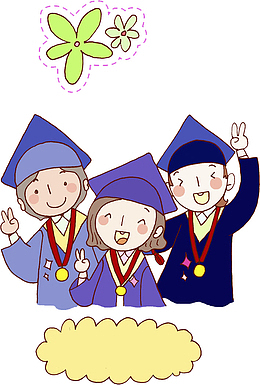 手绘学生