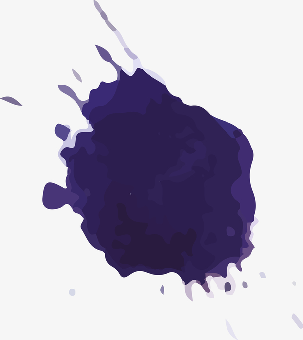 矢量水彩喷墨图案