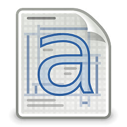 应用程序字体mimetypes
