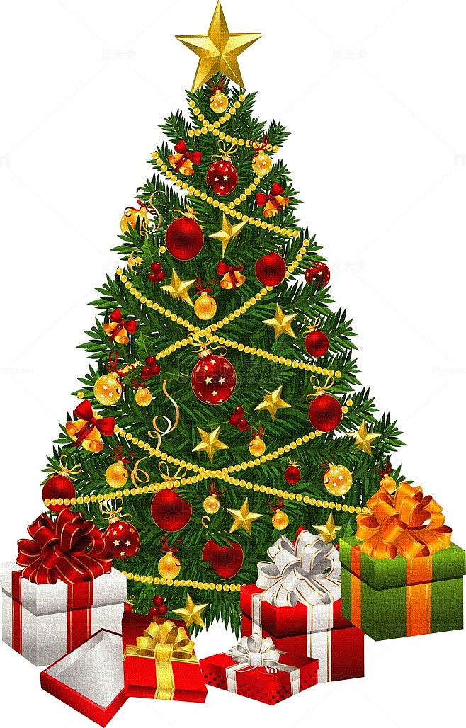 圣诞装饰树圣诞快乐喜庆