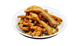 辣椒圈美味入味卤凤爪
