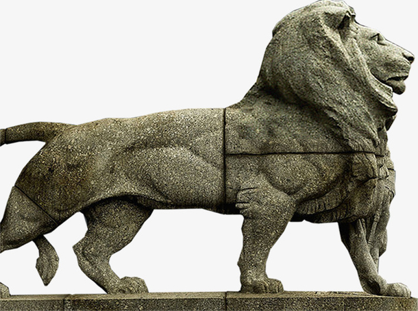石狮子雕塑免抠素材免费下载_觅元素51yuansu.com