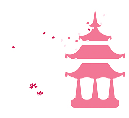 宝塔 亭子纹样
