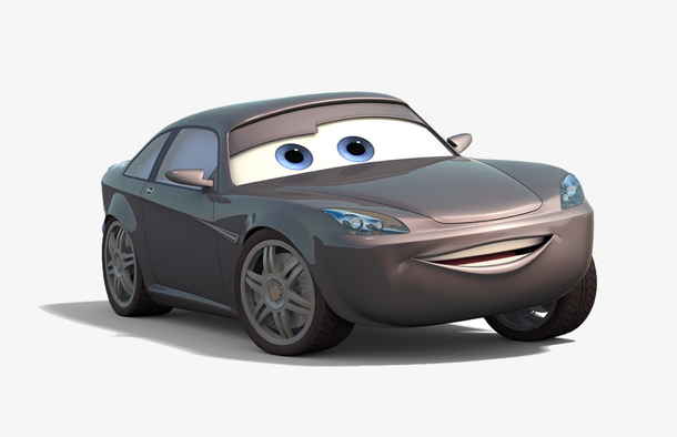 卡通跑车