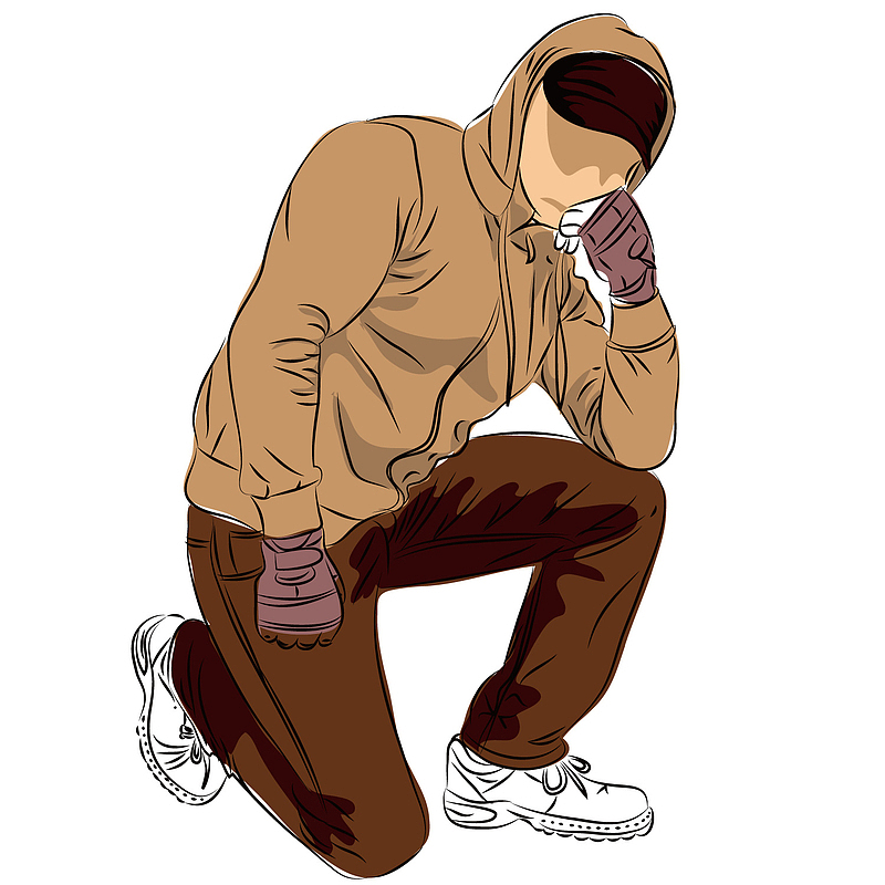 耍酷男孩