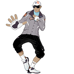 耍酷男孩