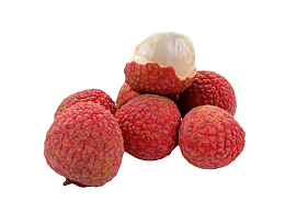 红色杨贵妃新鲜荔枝实物