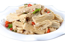 剁椒青豆香油拌腐竹