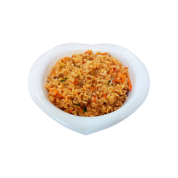 鱼香肉丝炒饭食物图片