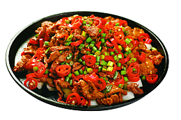 铁板美味香辣孜然牛肉