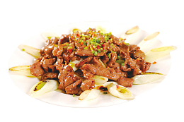 葱拌羊肉小炒羊肉