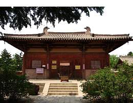 河北兴隆寺焚香大殿