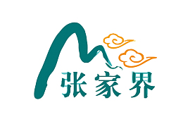 张家界旅游景点矢量LOGO