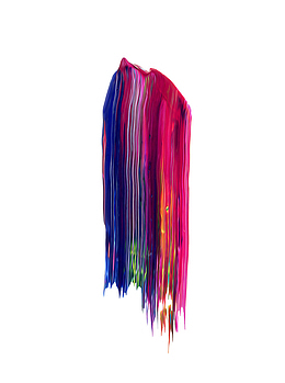 竖线创意油漆色块