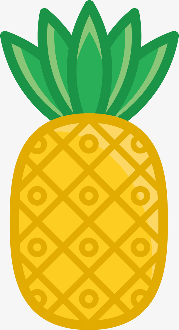 矢量图水果大菠萝素材免费下载_觅元素