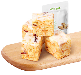 三只松鼠零食牛轧糖奶萨萨