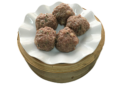 可口的牛肉丸实物装饰PNG
