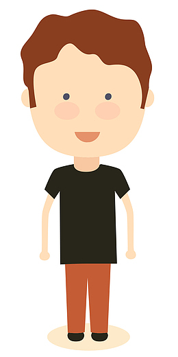 最新ai/eps格式面簿logo手绘卡通素材