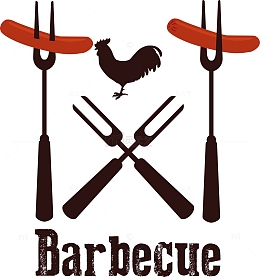 卡通烧烤平面设计图片