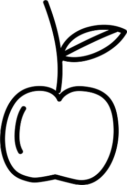 简笔黄桃