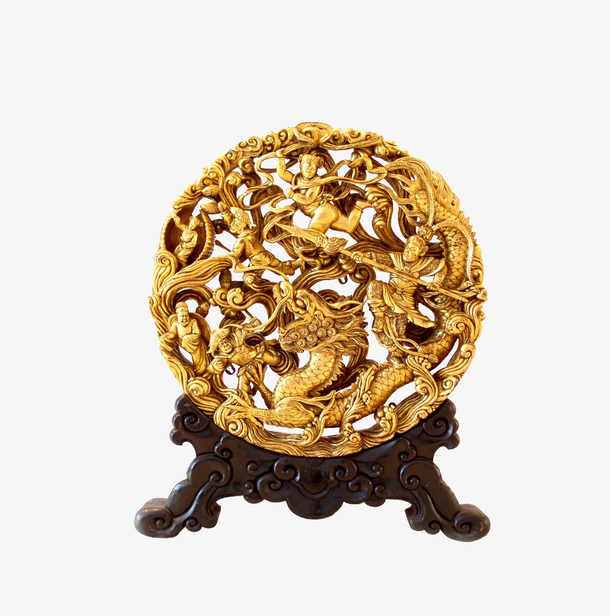 金器摆件免抠素材免费下载_觅元素51yuansu.com