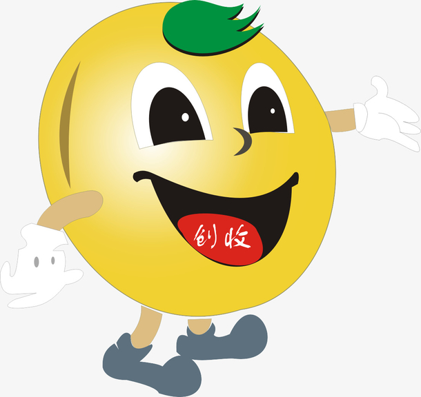 一粒黄米的卡通形象