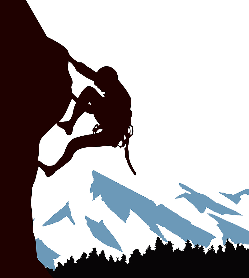 登山运动员.