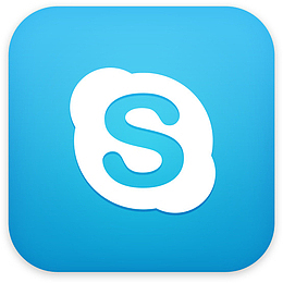 手机skype应用logo