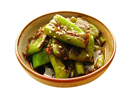 特色小吃美食酱青椒