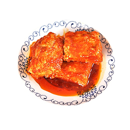 色泽诱人的霉豆腐