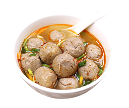 潮汕特色风味小吃牛筋丸